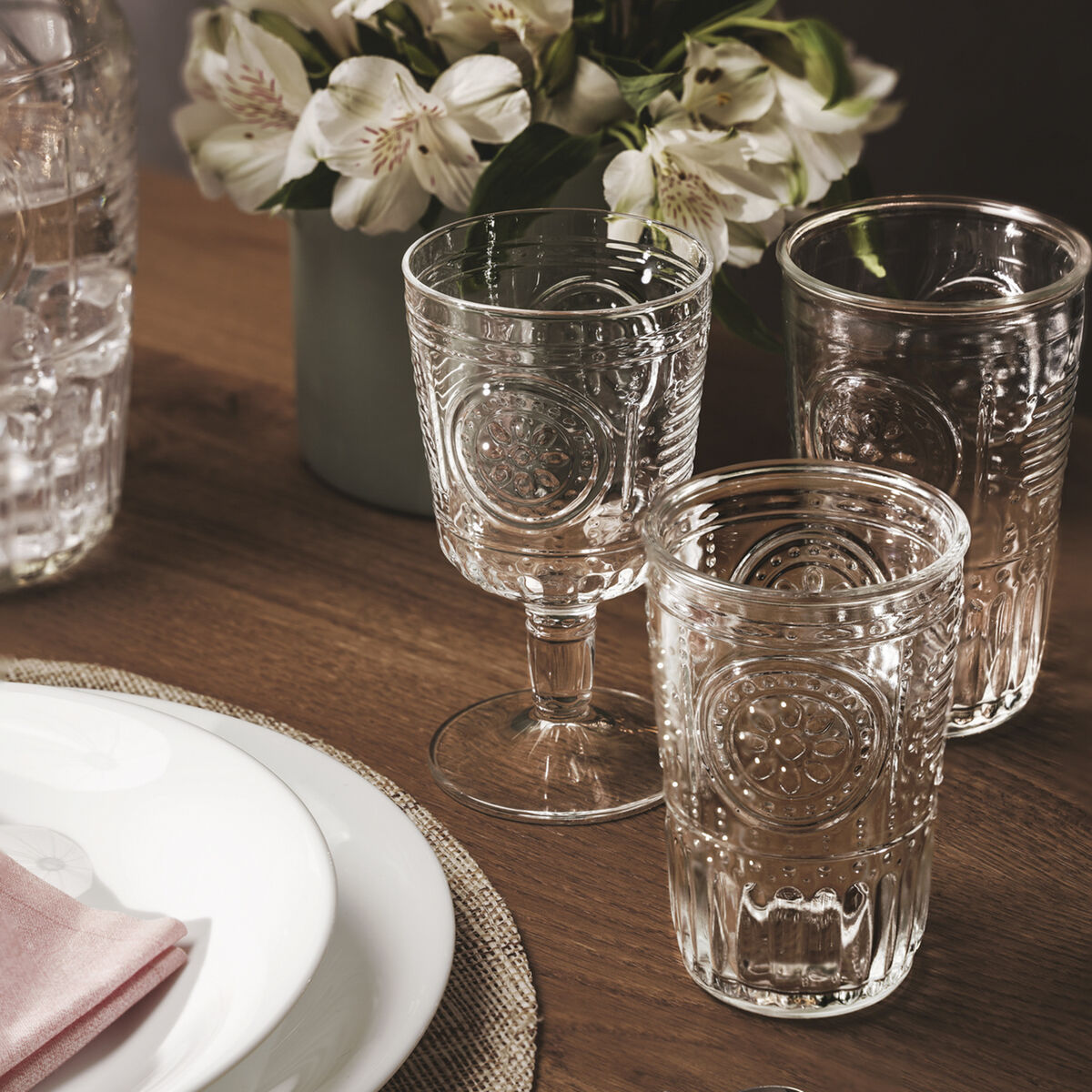 Glas Bormioli Rocco Romantic Transparent Glas (340 ml) (6 antal) - 3