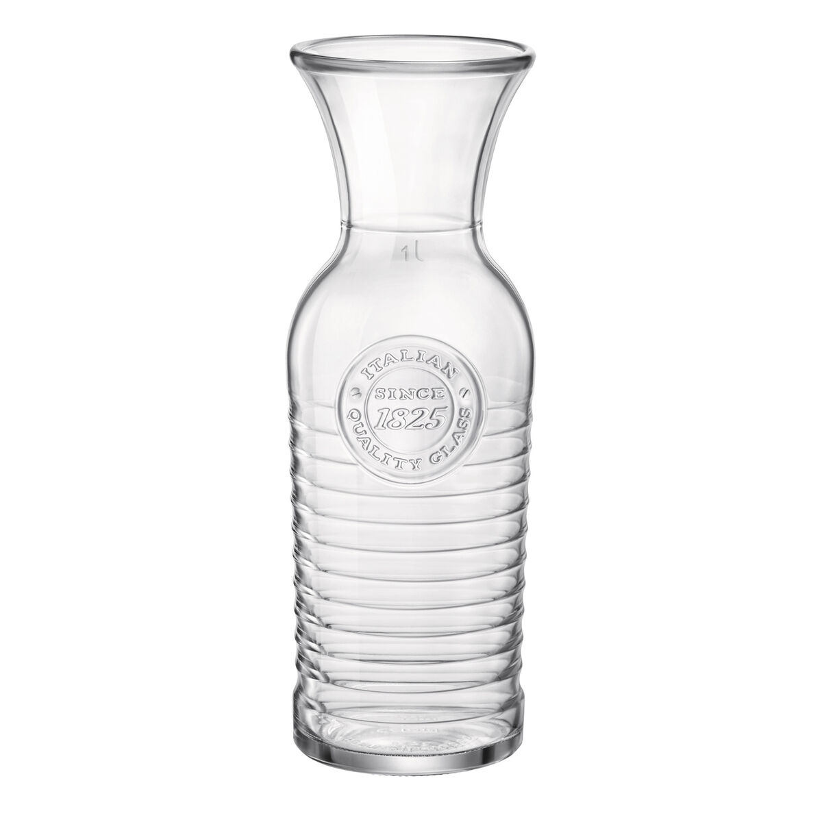 Flaska Bormioli Rocco Officina Transparent Glas (1 L) (6 antal) - 3