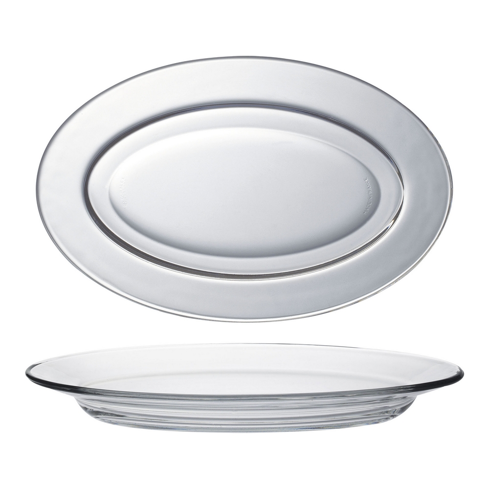 Servingsfat Duralex Lys Glas 26 x 16,8 x 3 cm
