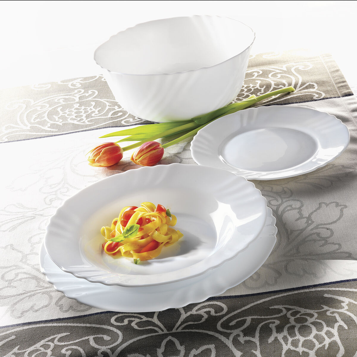 Dessert Bormioli Rocco Ebro Vit Glas (20 cm) (36 antal) - 3