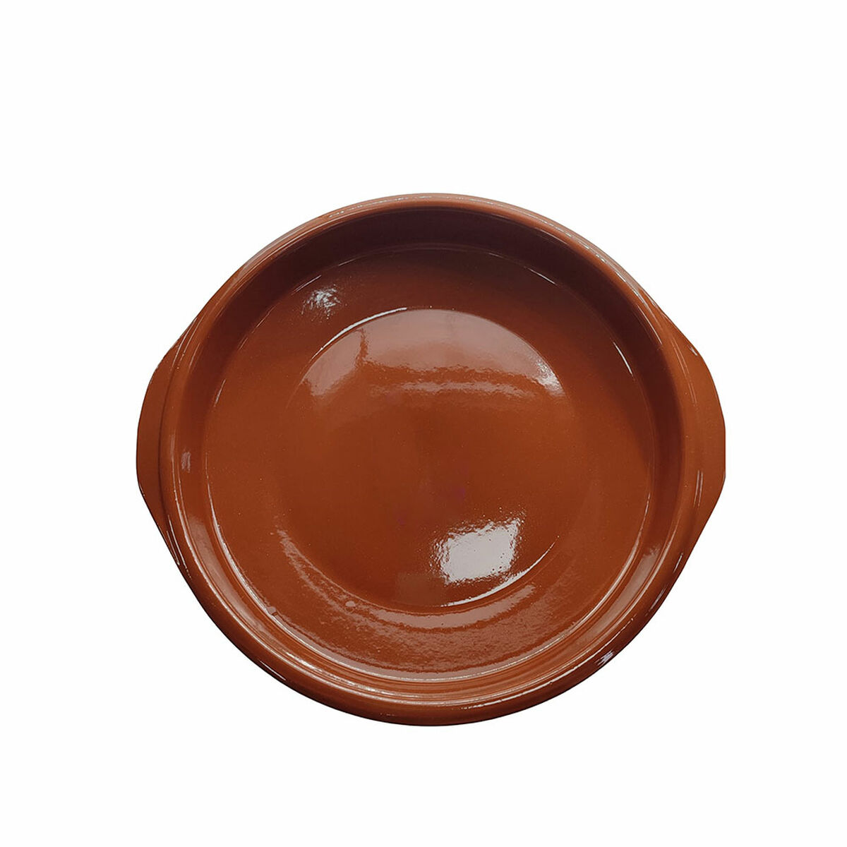Kastrull Fackelmann Med handtag Brun Terrakotta (33,5 x 31 x 6 cm)