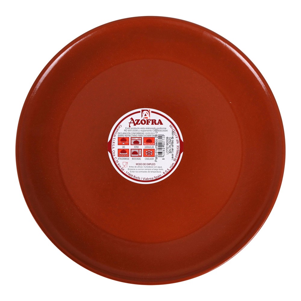 Platt skål Azofra 2885272A 28 x 28 x 2,5 cm - 2
