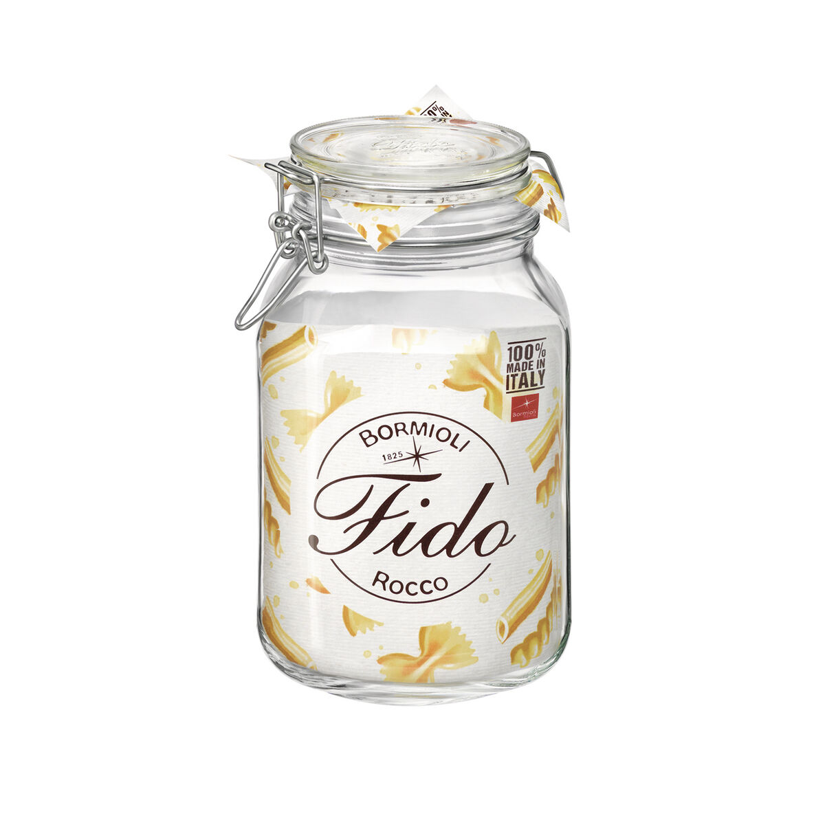 Behållare för matkonservering Bormioli Rocco fido Transparent Glas (2 L) (6 antal) - 2