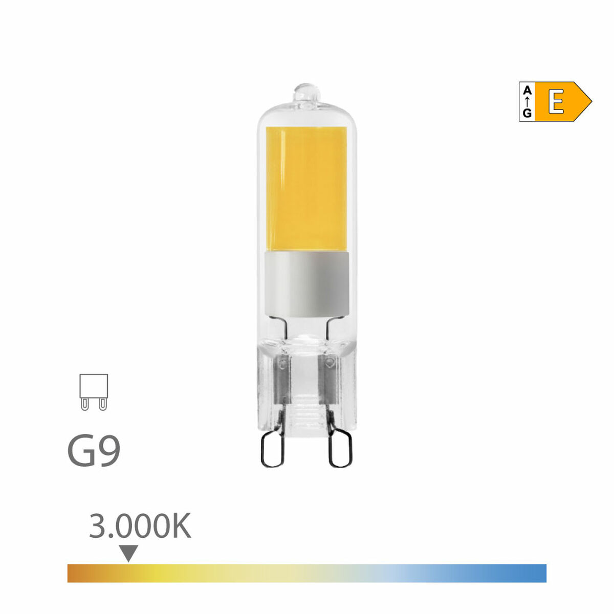 LED-lampa EDM 5 W 550 lm E G9 (3000 K)