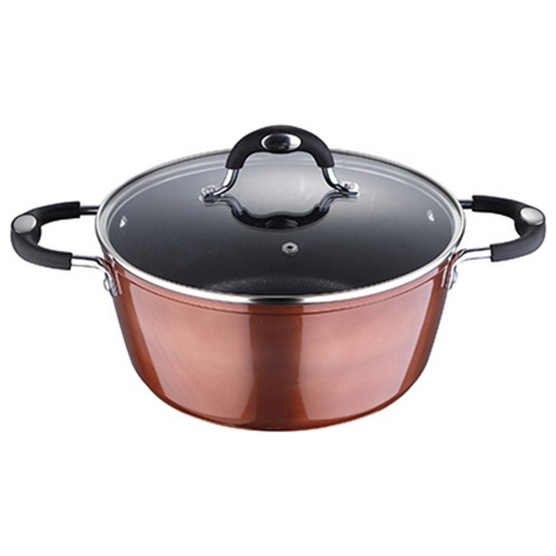Kastrullset Bergner Pandora Koppar Rostfritt stål Aluminium Smitt aluminium (5 pcs) - 7