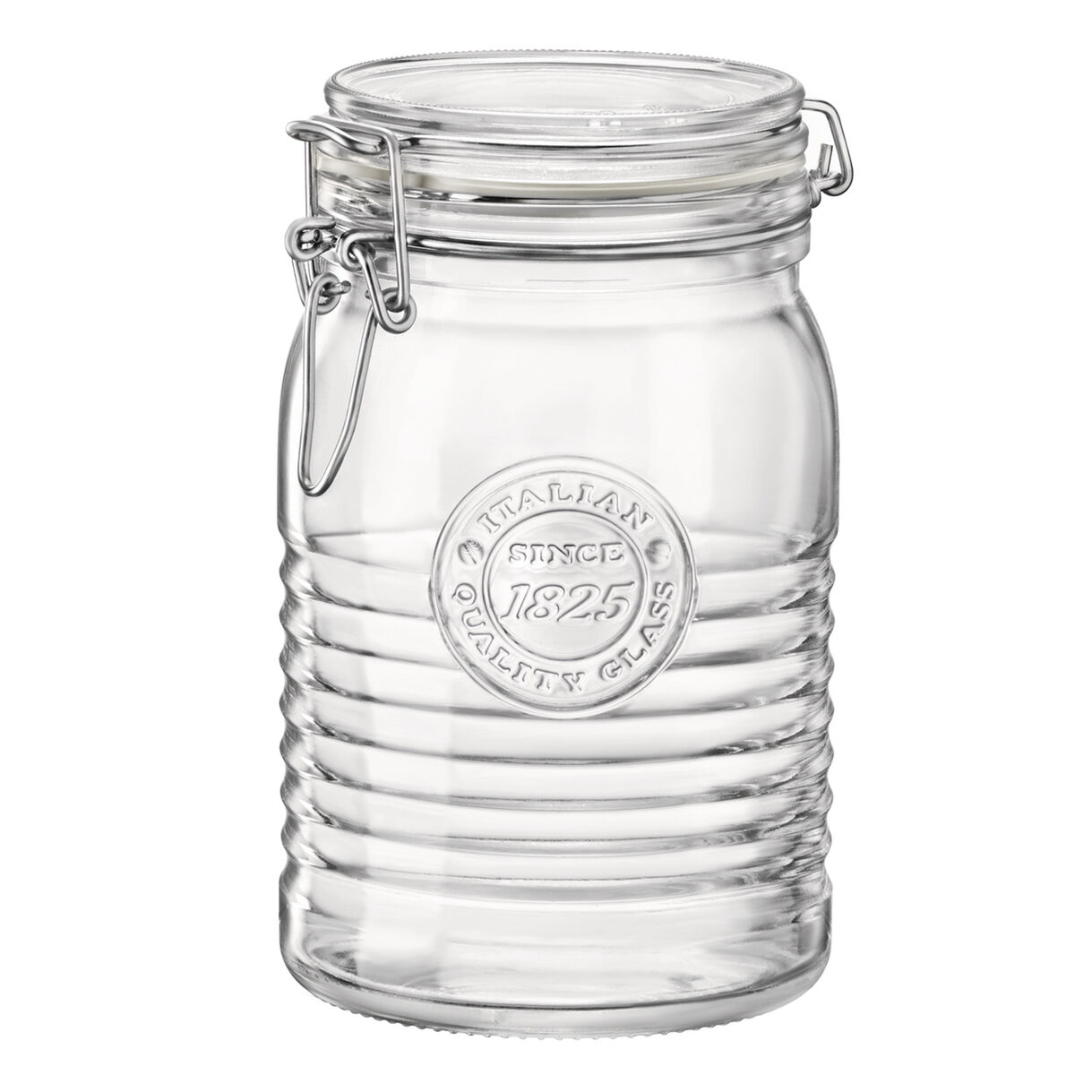 Behållare för matkonservering Bormioli Rocco Officina Transparent Glas (6 antal) (1,15 L) - 3