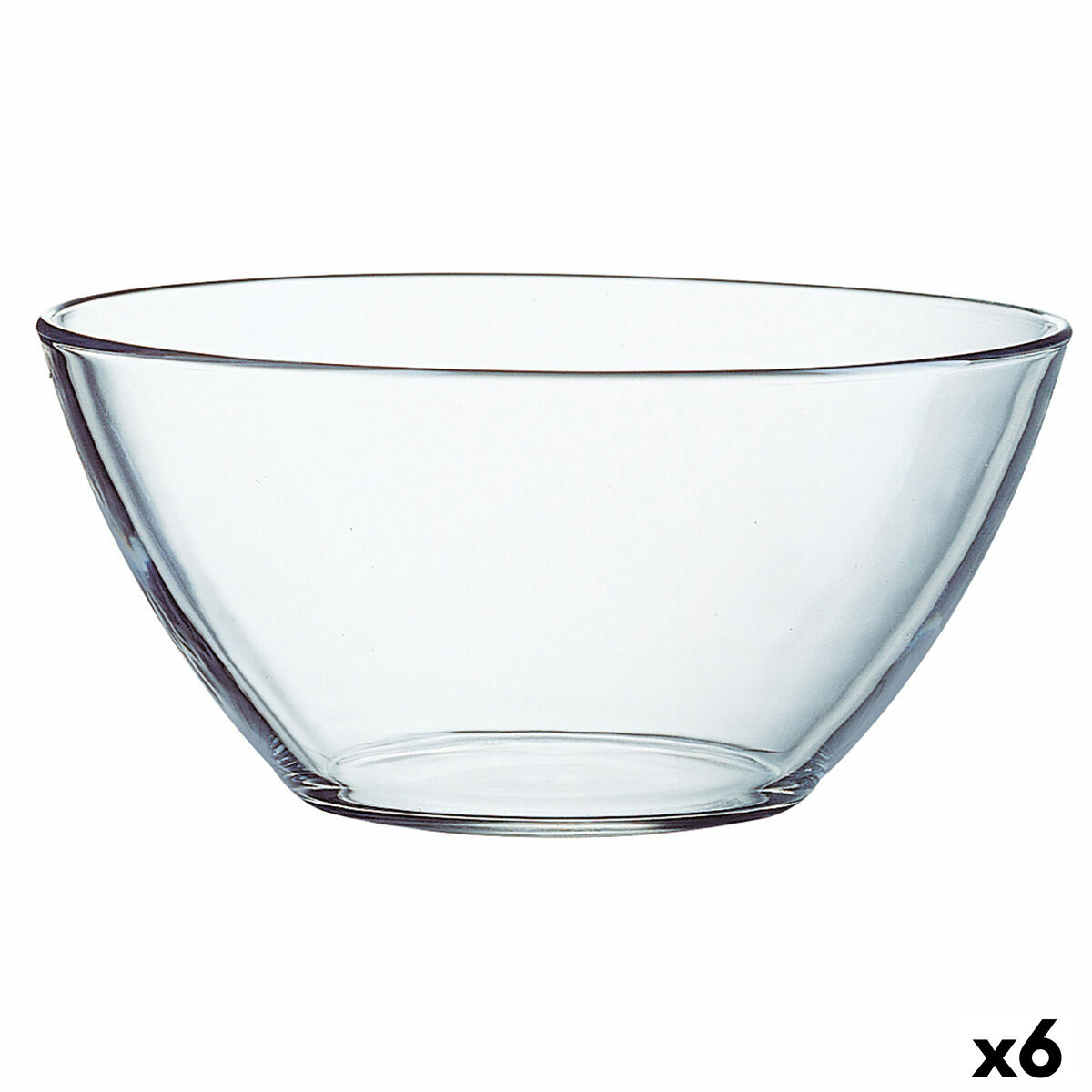 Salladsskål Luminarc Cosmos Transparent Glas (Ø 28 cm) (6 antal)