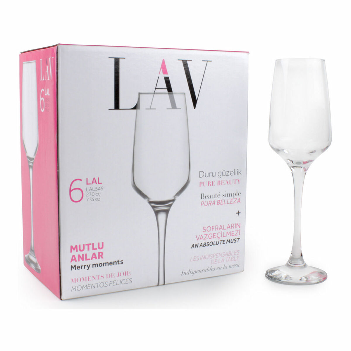 Glasset LAV LAL 230 cc (6 pcs) - 4