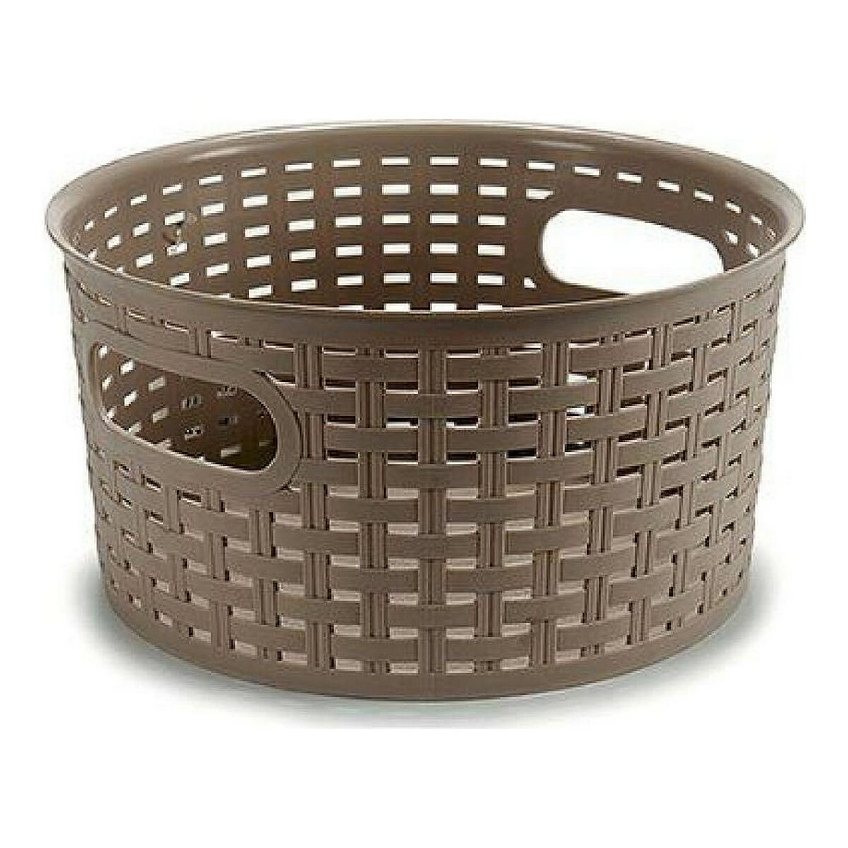 Bricka Grå Brun Vit Plast 26 x 13 x 26 cm - 3