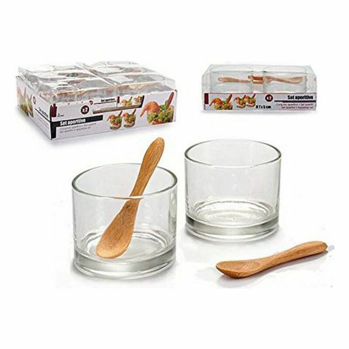Glasset Med tesked - 4