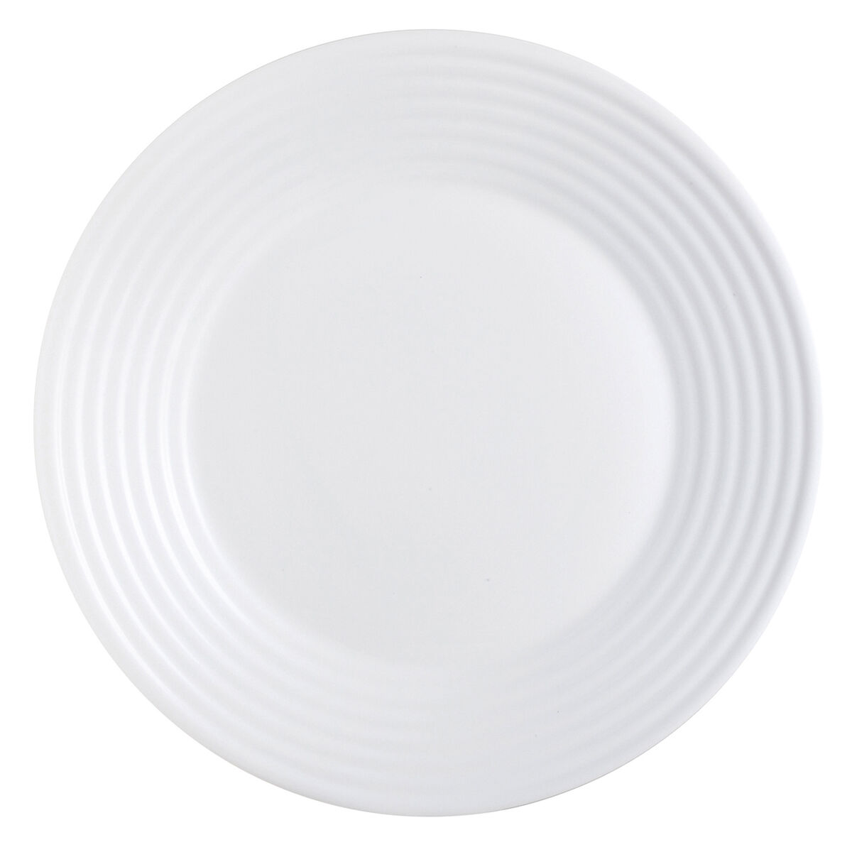 Tallriksunderlägg Luminarc Harena Vit Glas (Ø 27 cm) (24 antal) - 2