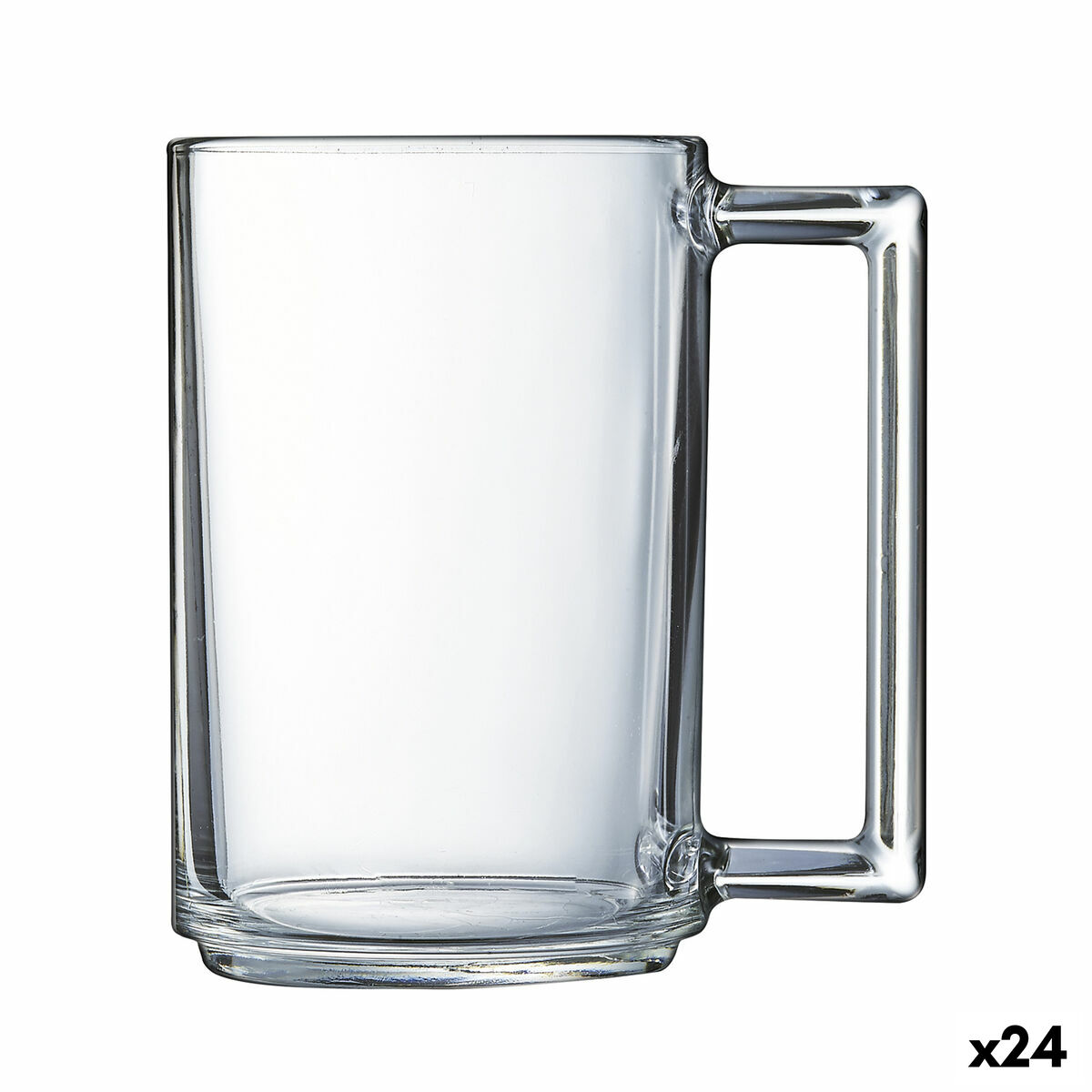 Koppar Luminarc À La Bonne Heure Transparent Frukost Glas (250 ml) (24 antal)