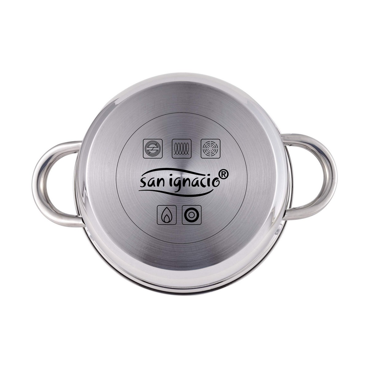 Kastrullset San Ignacio Cassel SG8172 Rostfritt stål (7 Delar) - 4