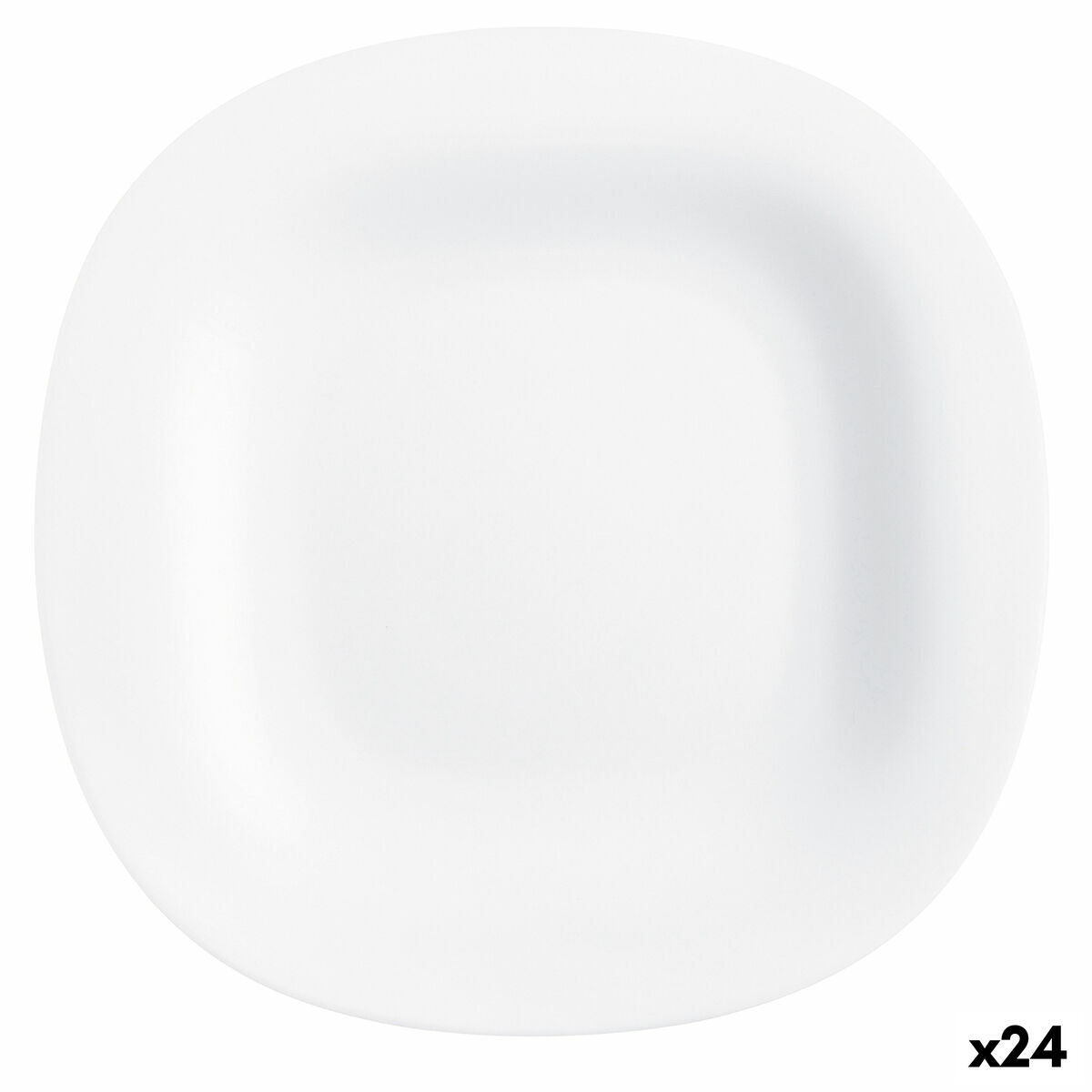 Dessert Luminarc Carine Vit Glas (19 cm) (24 antal)