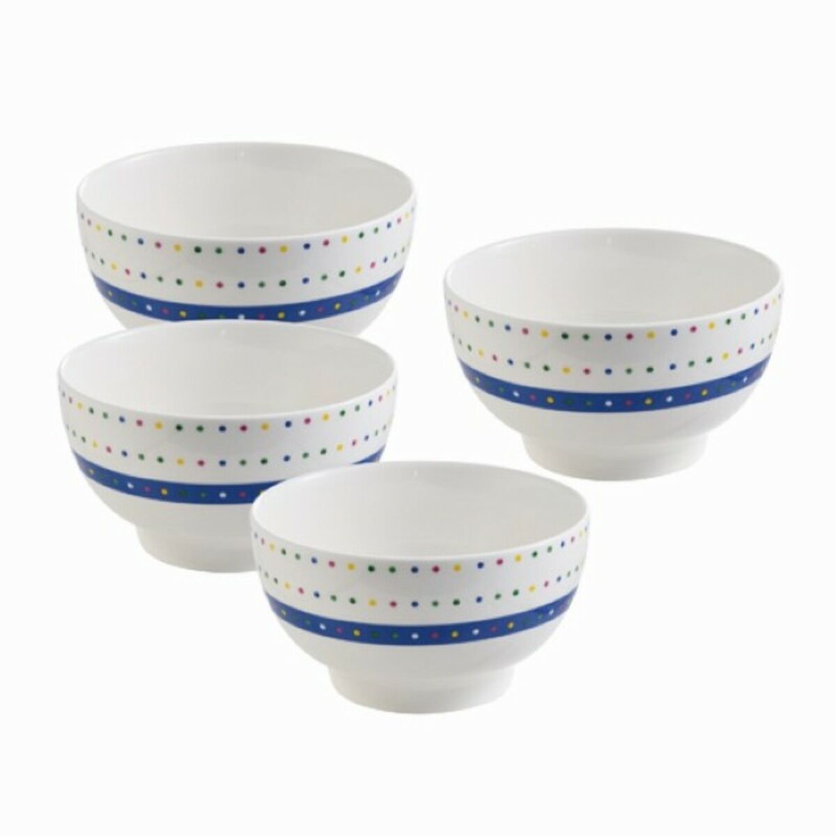 Skålset Benetton BE114 Multicolour Edények (4 Delar) 650 ml (4 uds) - 4