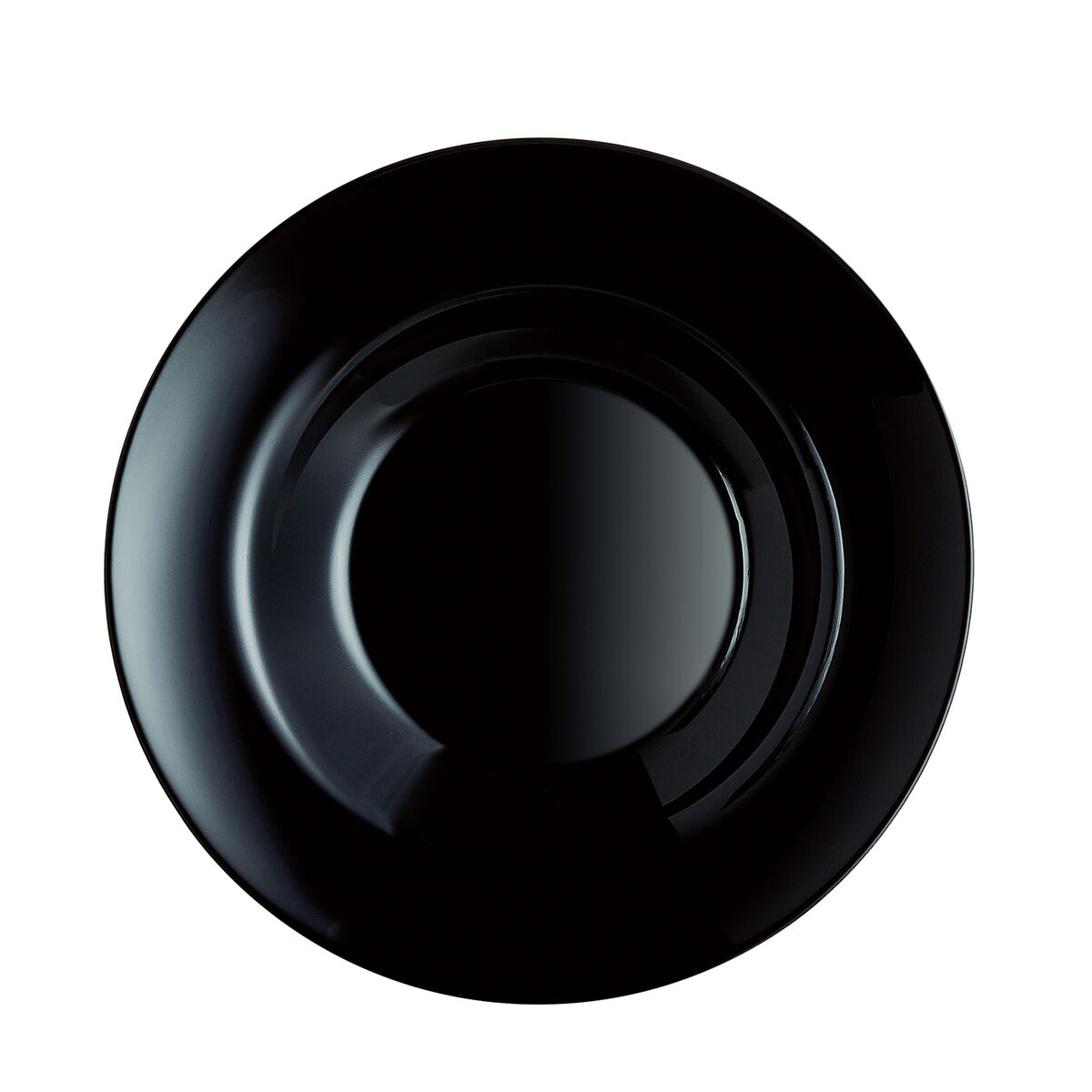 Pastatallrik Luminarc Friends Time Svart Glas (28,5 cm) (12 antal) - 3