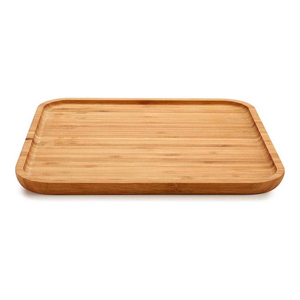 Snacksbricka Brun Bambu 30 x 1,5 x 30 cm