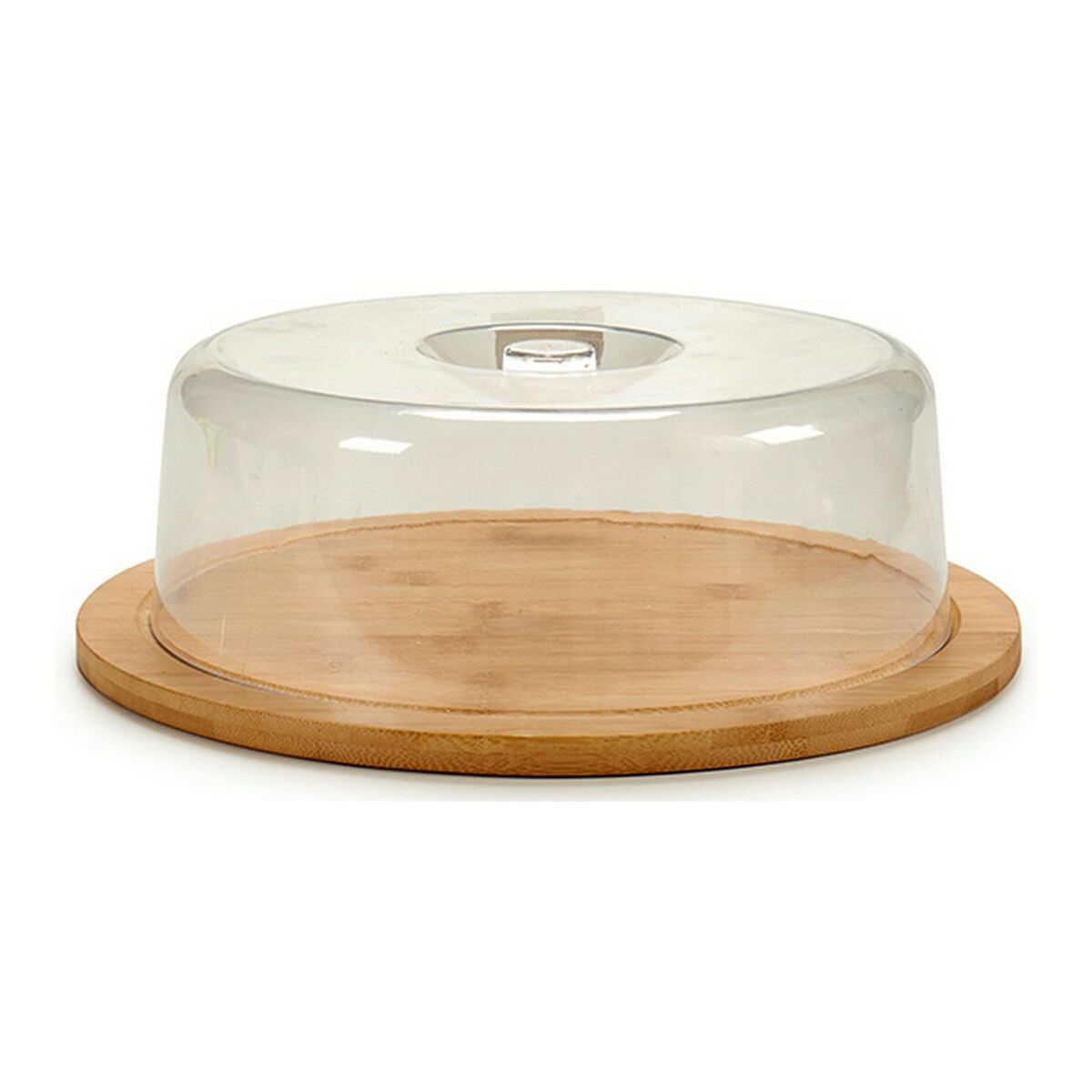 Ostbricka Med lock Brun Transparent Trä - 2