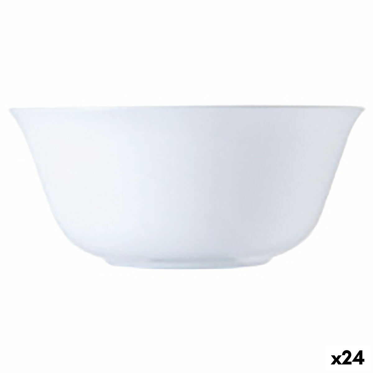 Skål Luminarc Carine Vit Glas (12 cm) (24 antal)