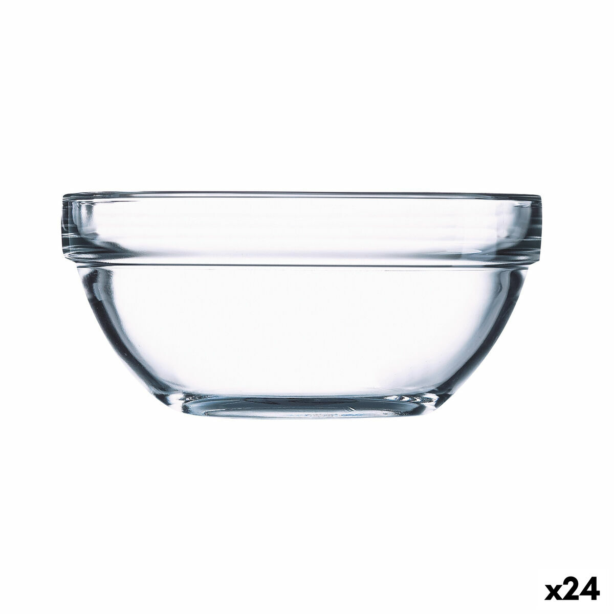 Skål Luminarc Transparent Glas (Ø 14 cm) (24 antal)
