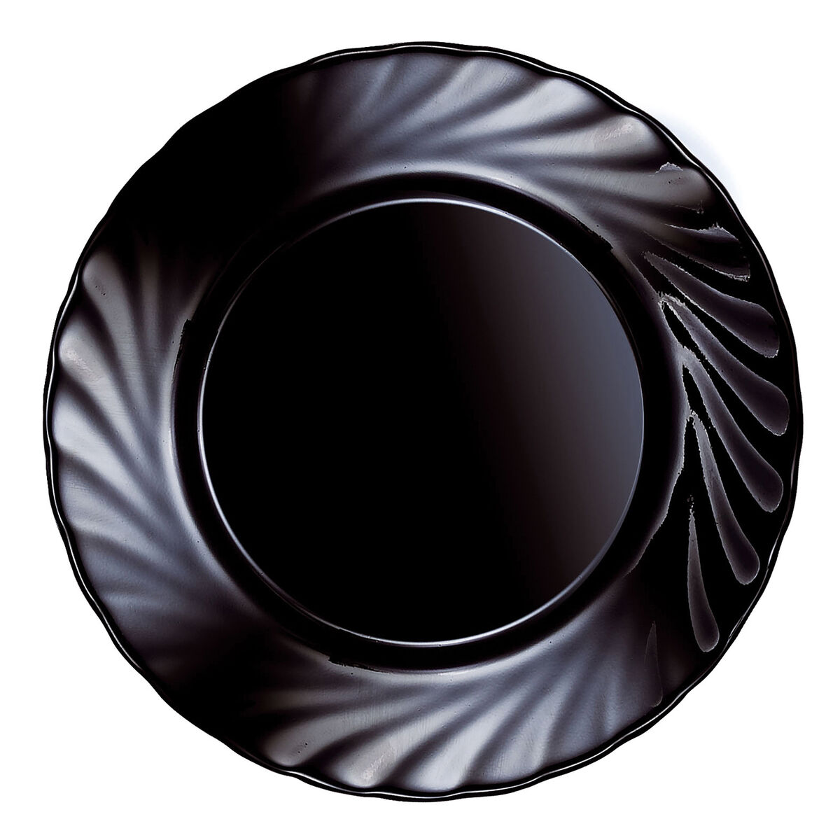 Dessert Luminarc Trianon Svart Glas (Ø 19,5 cm) (24 antal) - 2