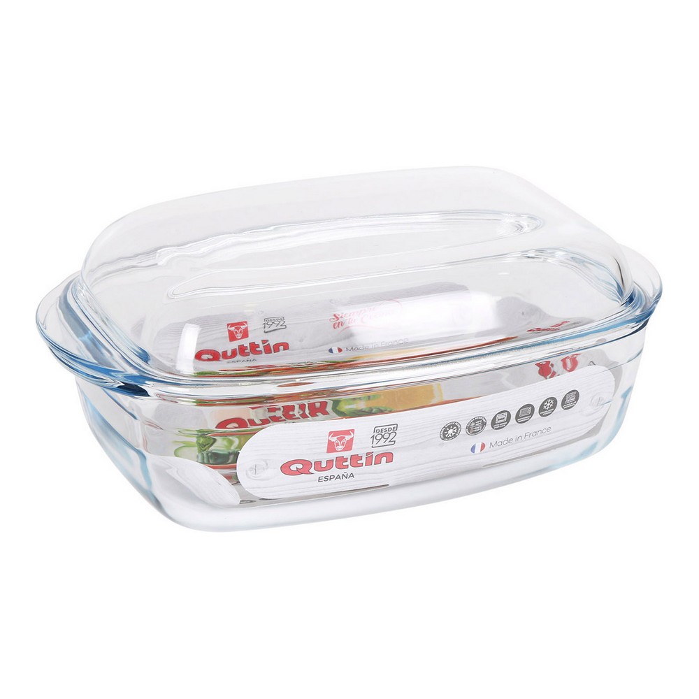 Kastrull med lock Quttin Glas (3L + 1,5L) - 5