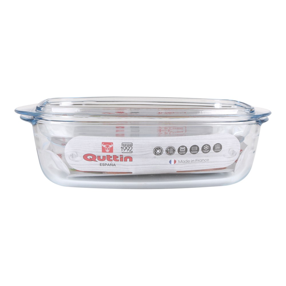 Kastrull med lock Quttin Glas (3L + 1,5L) - 4