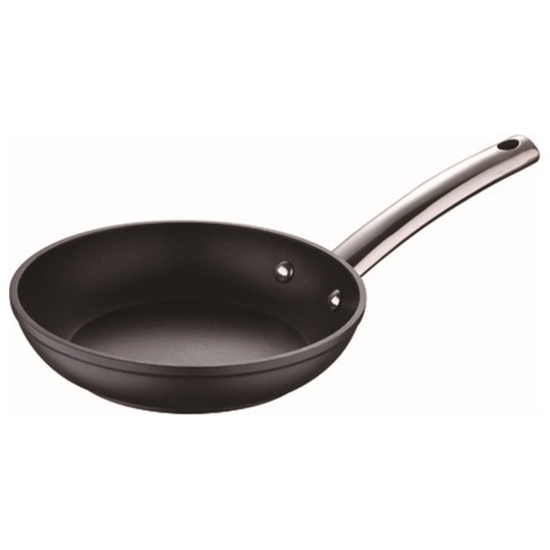 Stekpanna Masterpro Foodies Svart Smitt aluminium, Mått: Ø 28 cm