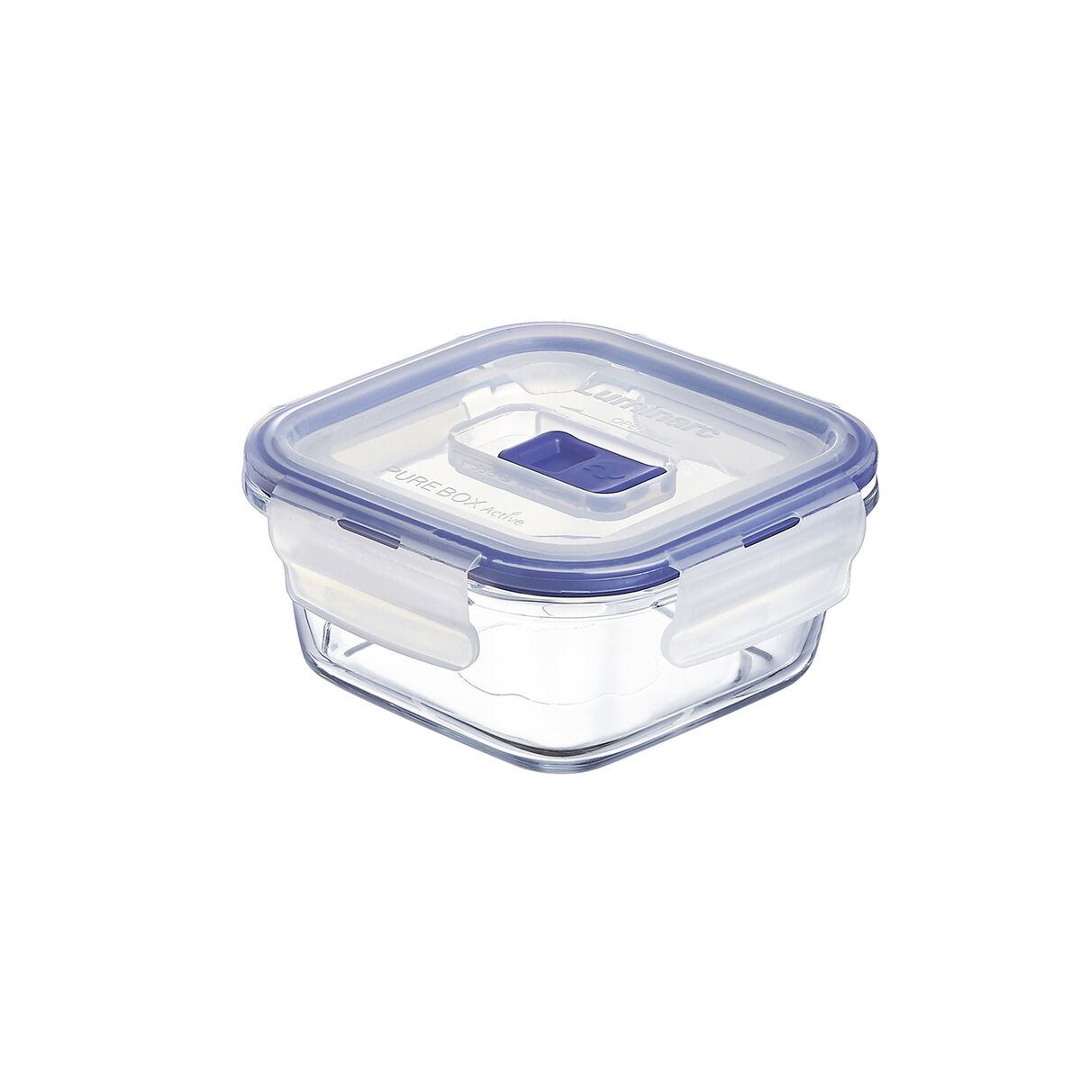 Hermetisk matlåda Luminarc Pure Box Active 380 ml Dvobarvna Glas (6 antal) - 3