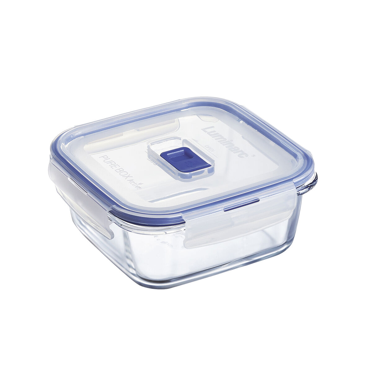 Hermetisk matlåda Luminarc Pure Box Active 760 ml Dvobarvna Glas (6 antal) - 3