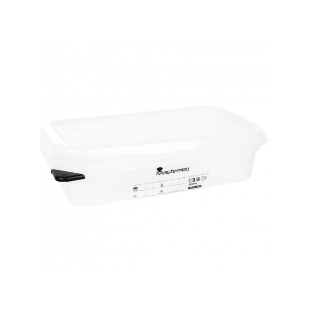 Hermetisk matlåda Masterpro Q3299 Vit Plast