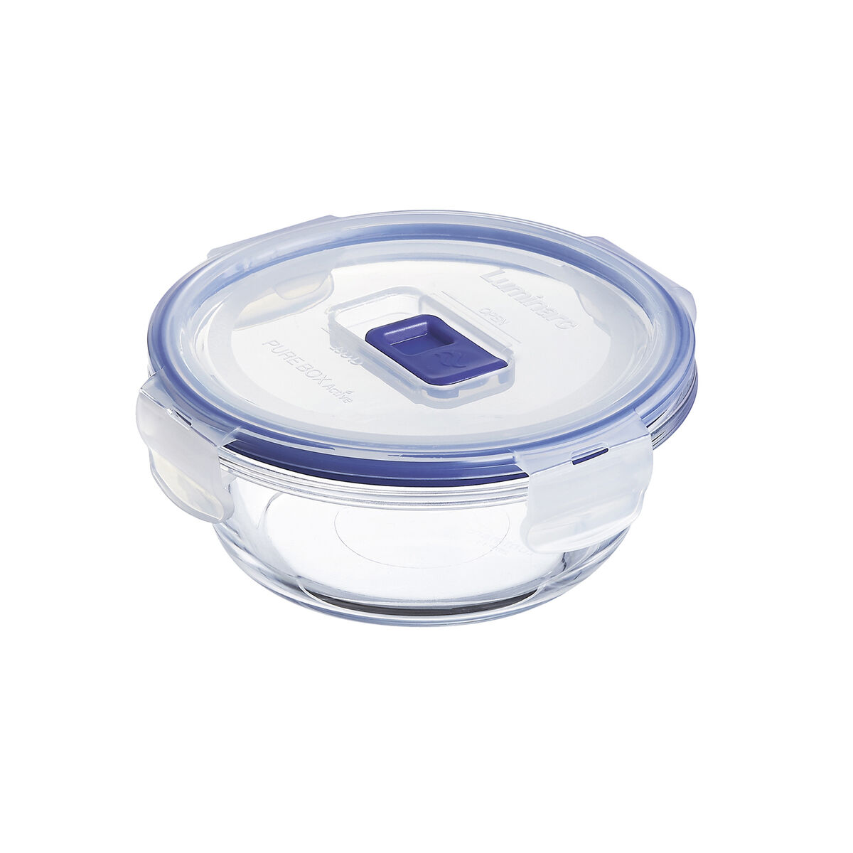 Hermetisk matlåda Luminarc Pure Box Active 420 ml 12 x 5 cm Dvobarvna Glas (6 antal) - 3