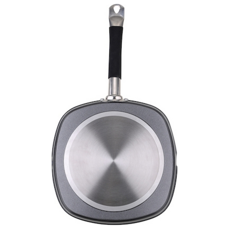 Barbecue Masterpro Grå Smitt aluminium (28 x 28 x 4,5 cm) - 8