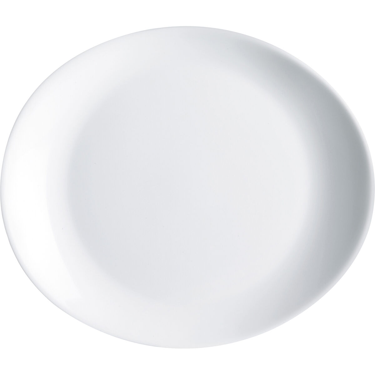 Lapostányér Luminarc Friends Time Kött 30 x 26 cm Vit Glas (24 antal) - 3