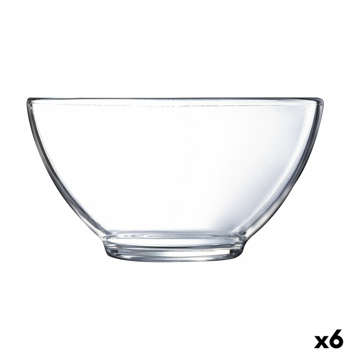 Skål Luminarc Ariba Transparent Glas (500 ml) (6 antal)