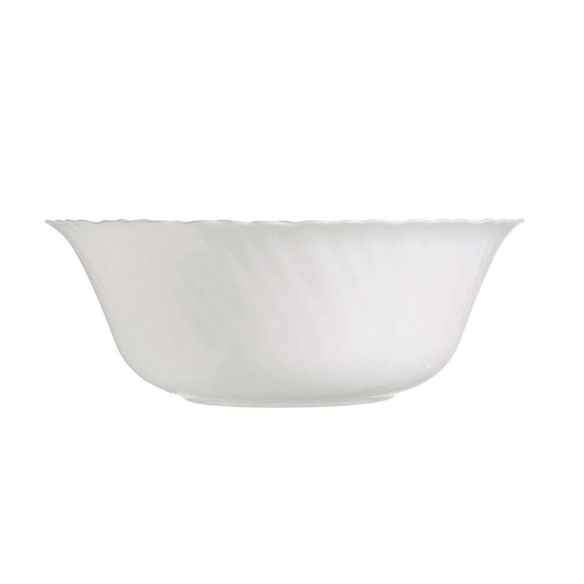 Salladsskål Luminarc Feston Vit Glas (25 cm) (6 antal) - 2