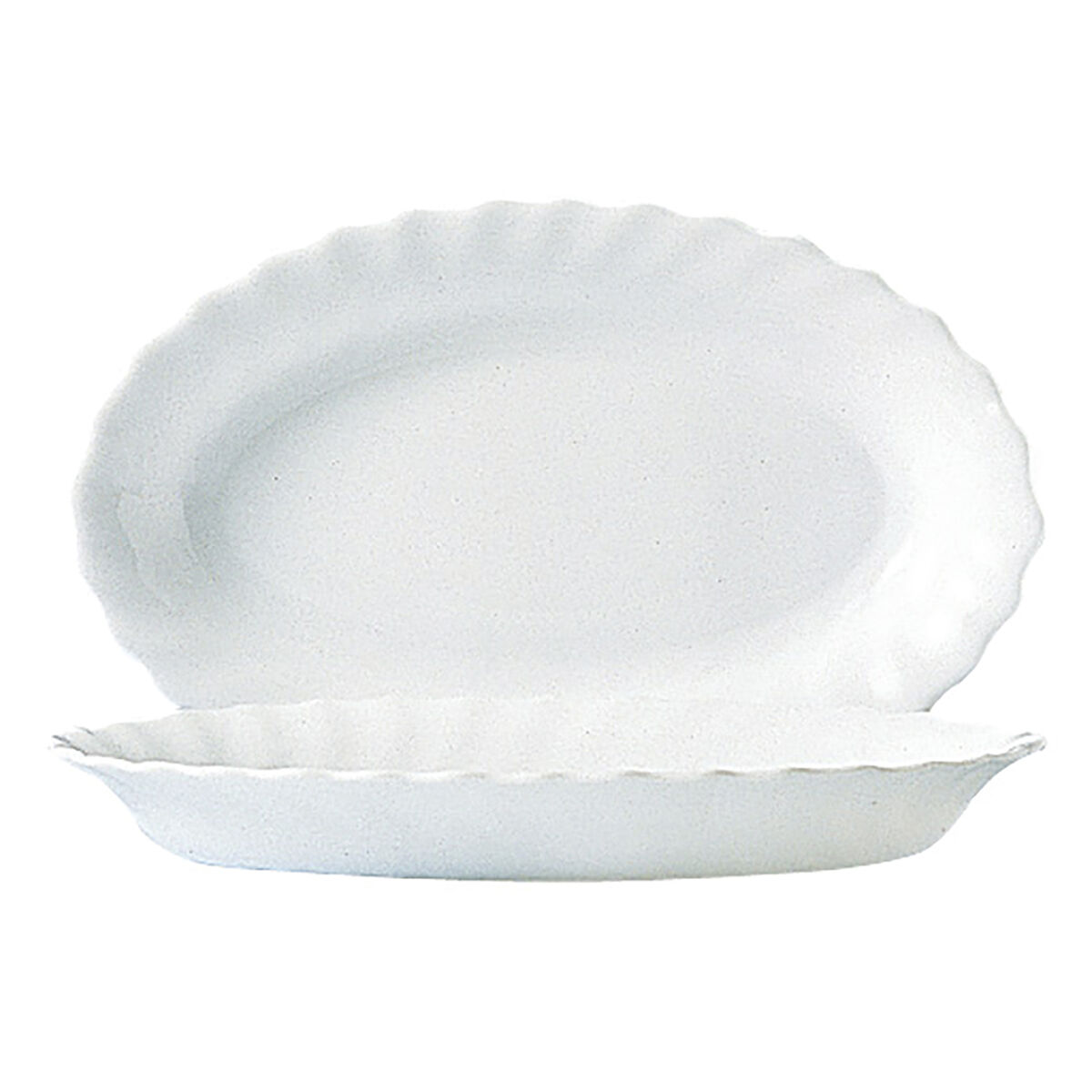 Servingsfat Luminarc Trianon Vit Glas (Ø 35 cm) (6 antal) - 2