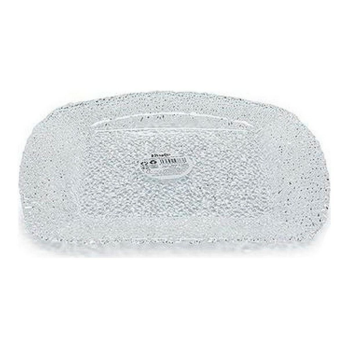 Tallrik Transparent Glas 27 x 2,5 x 27 cm - 3