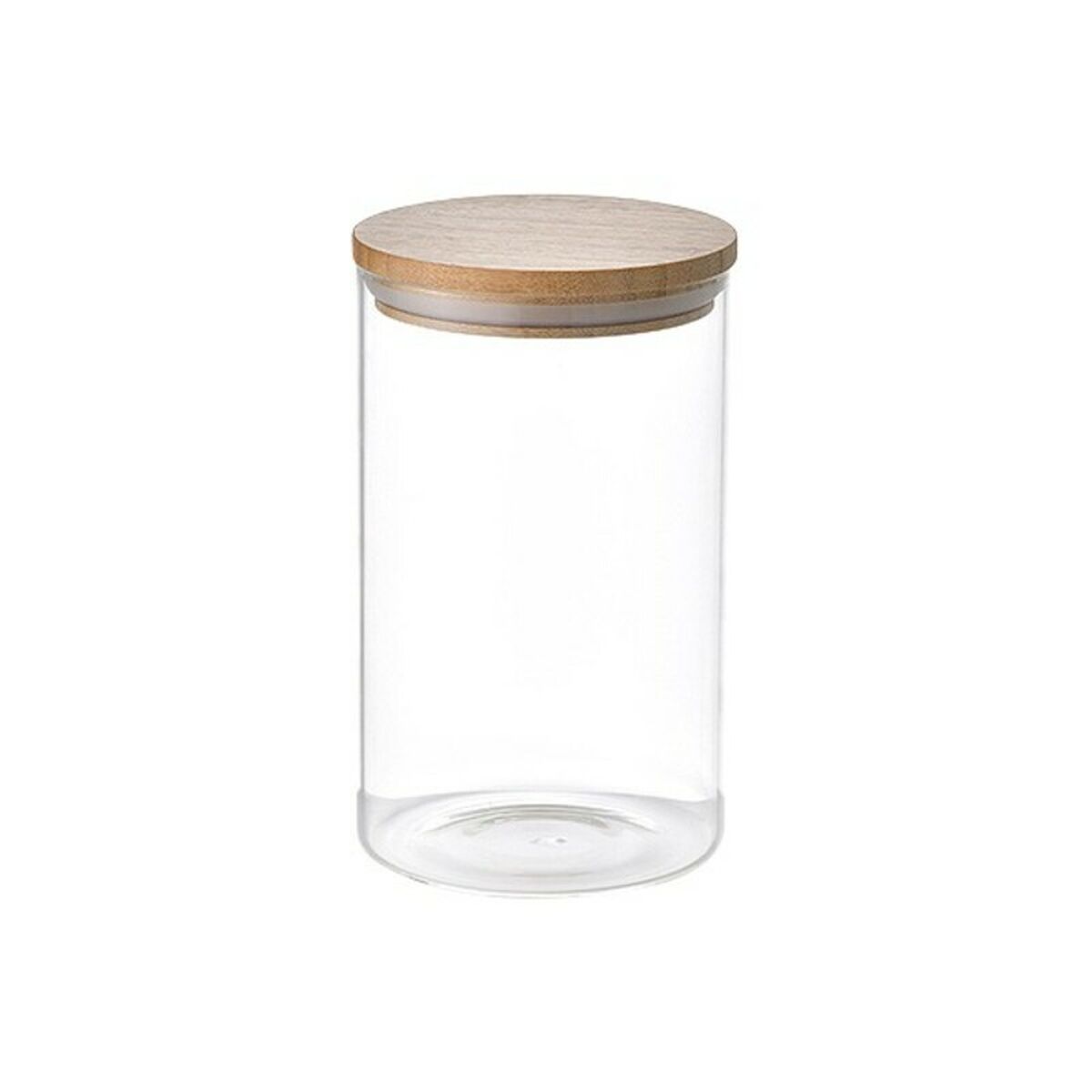 Uppsättning med 3 Burkar San Ignacio Glas Transparent Bambu - 6