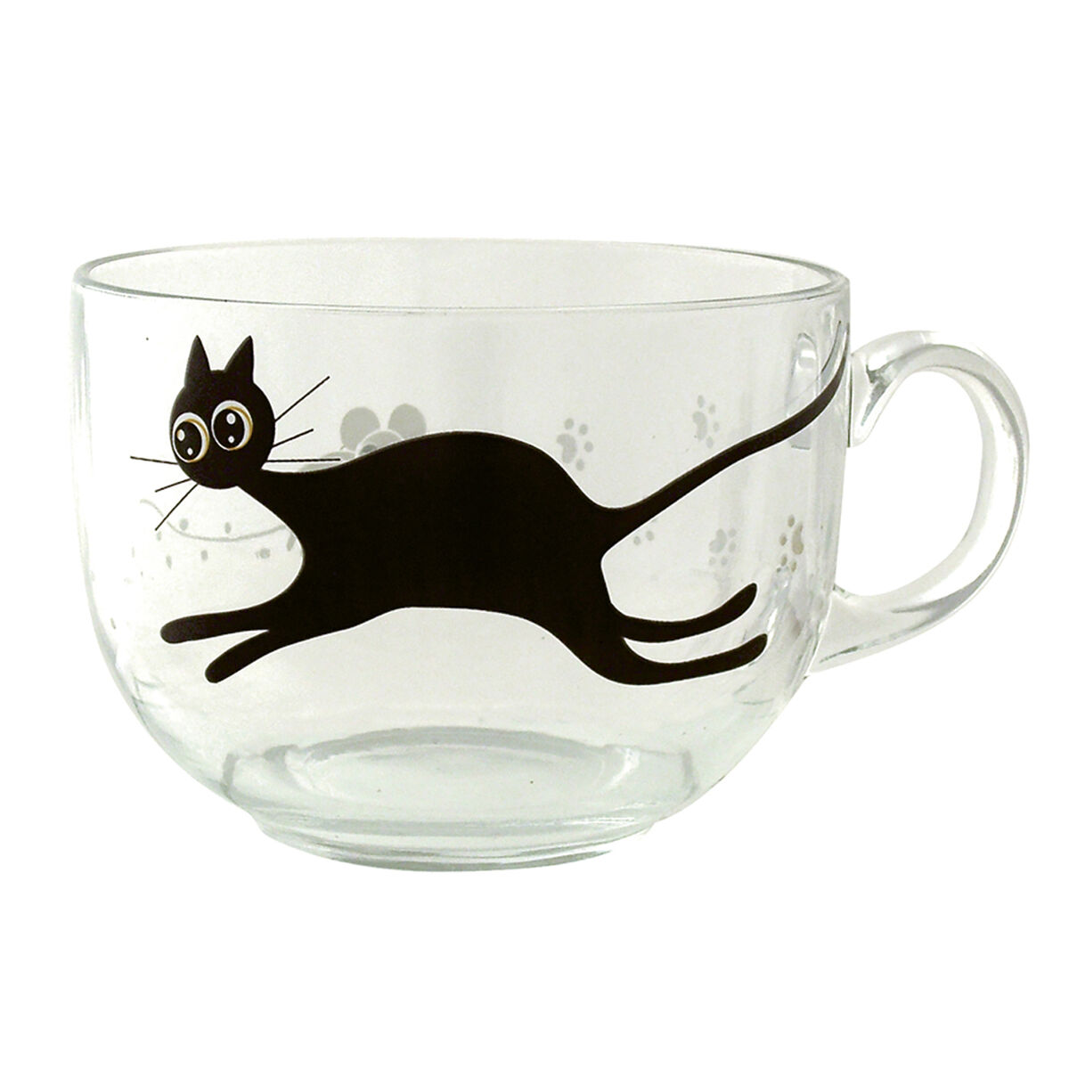 Koppar Luminarc Mistigri Stor Transparent Katt Glas 500 ml - 3