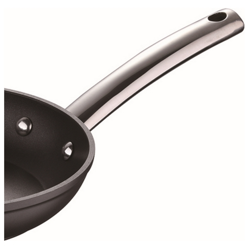 Stekpanna Masterpro Foodies Svart Smitt aluminium, Mått: Ø 20 cm - 3