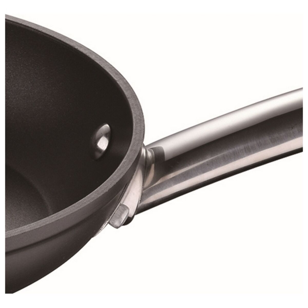 Stekpanna Masterpro Foodies Svart Smitt aluminium, Mått: Ø 20 cm - 9