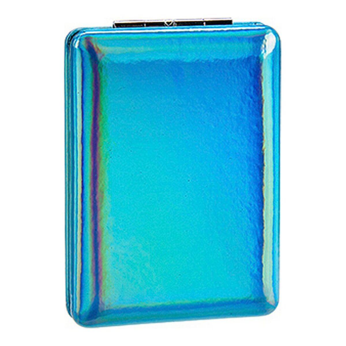 Förstorande Spegel Silvrig Blå Rosa 2,5 x 8,5 x 6,2 cm - 3