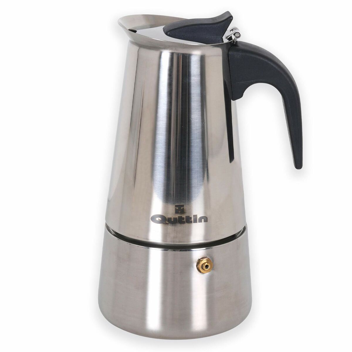 Italiensk Kaffepanna Quttin Silvrig Rostfritt stål (4 Csészék)