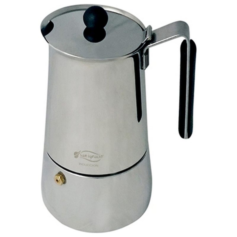 Italiensk Kaffepanna San Ignacio Milan sg1781 Rostfritt stål (4 Csészék)