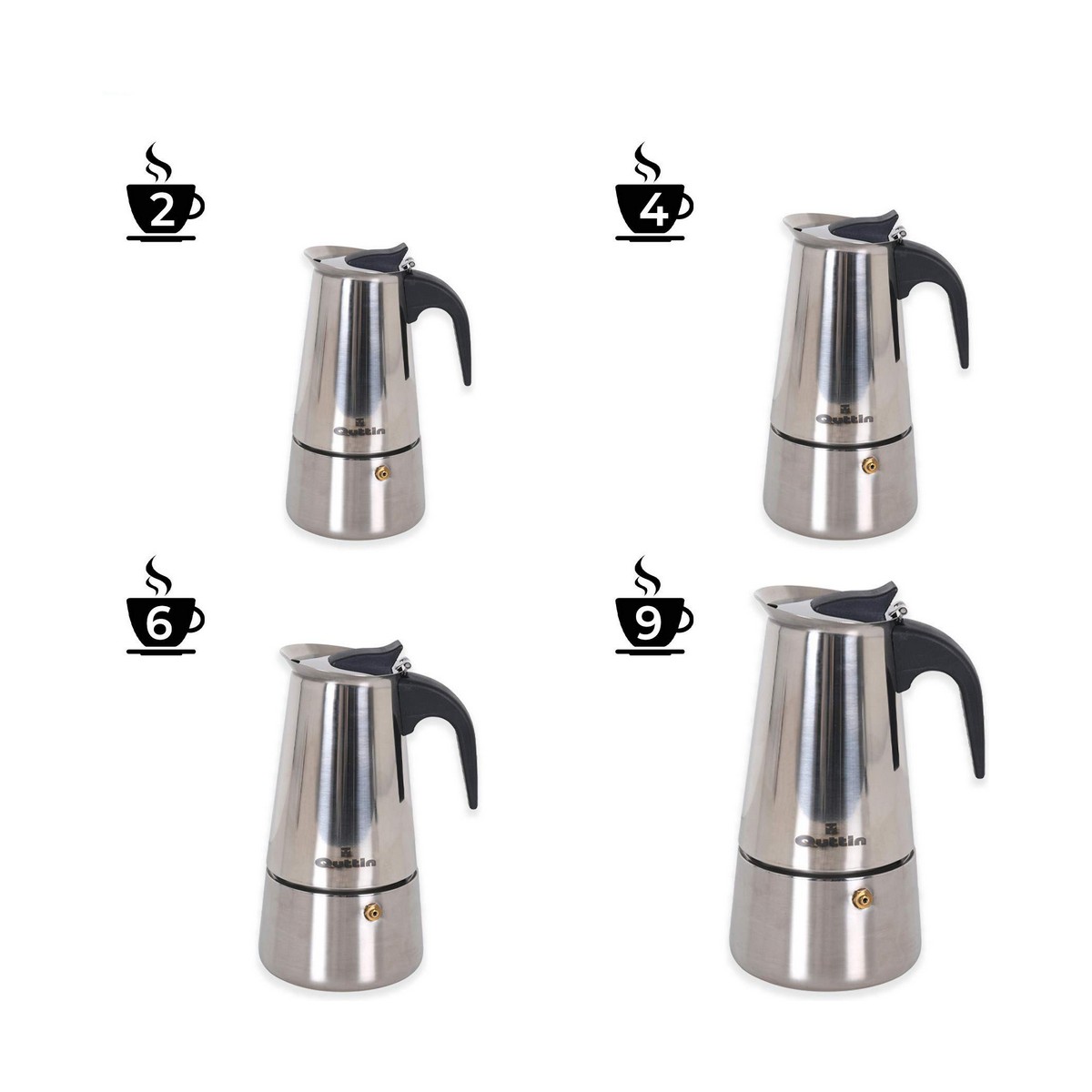 Italiensk Kaffepanna Quttin S2202072 - 3