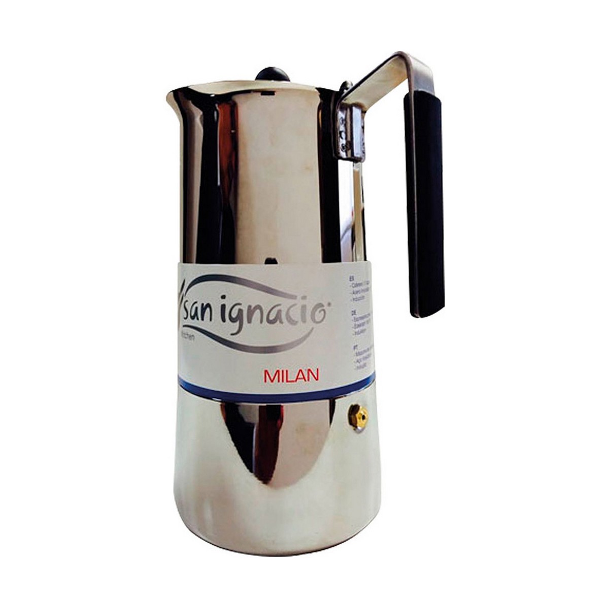 Italiensk Kaffepanna San Ignacio Milán SG1745 Silvrig Rostfritt stål - 2