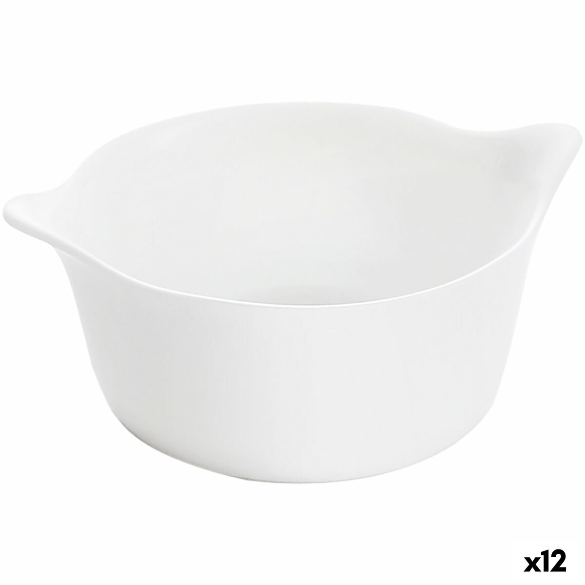 Skål Luminarc Smart Cuisine Vit Glas (12 antal)
