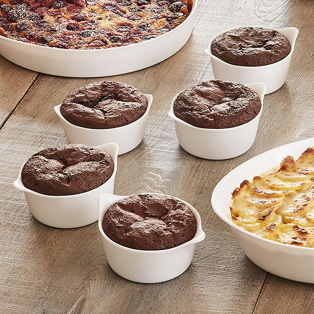 Skål Luminarc Smart Cuisine Vit Glas (12 antal) - 2