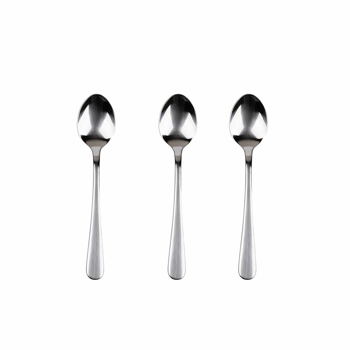 Kaffeskedar San Ignacio Natur SG7768 Glans Rostfritt stål 3 Delar